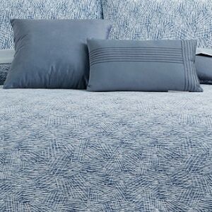 Shawna Pillow Set of 2 NEW Out of Box Periwinkle Gray Velvet 18” and 12 x 20